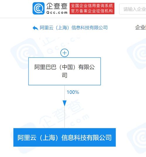 阿里云上海信息科技公司成立 注册资本5亿元，聚焦数据处理与存储支持服务